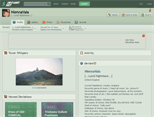 Tablet Screenshot of niennavala.deviantart.com