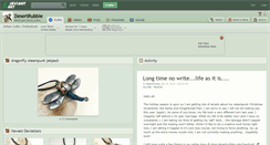 Desktop Screenshot of desertrubble.deviantart.com