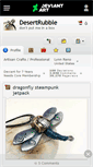 Mobile Screenshot of desertrubble.deviantart.com