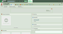 Desktop Screenshot of mr-mxyzptlk.deviantart.com