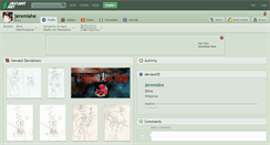 Desktop Screenshot of jeremiahe.deviantart.com