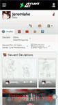 Mobile Screenshot of jeremiahe.deviantart.com