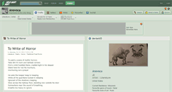 Desktop Screenshot of anovoca.deviantart.com