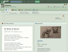 Tablet Screenshot of anovoca.deviantart.com