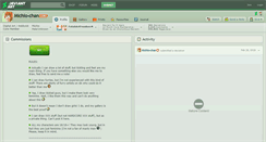 Desktop Screenshot of michio-chan.deviantart.com