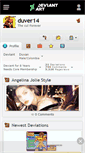 Mobile Screenshot of duver14.deviantart.com