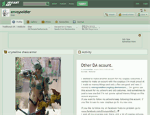 Tablet Screenshot of envoysoldier.deviantart.com