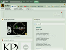 Tablet Screenshot of kesdee.deviantart.com