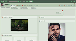 Desktop Screenshot of gmmorris.deviantart.com