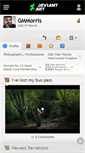 Mobile Screenshot of gmmorris.deviantart.com