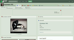 Desktop Screenshot of daysleeper1982.deviantart.com