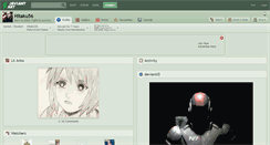 Desktop Screenshot of hitaku56.deviantart.com