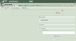 Desktop Screenshot of lemon-panda.deviantart.com
