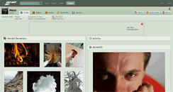 Desktop Screenshot of mauo.deviantart.com