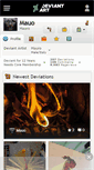 Mobile Screenshot of mauo.deviantart.com
