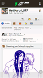 Mobile Screenshot of nejinaru-luff.deviantart.com