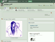 Tablet Screenshot of nejinaru-luff.deviantart.com