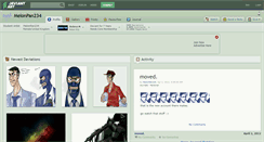 Desktop Screenshot of melonpan234.deviantart.com