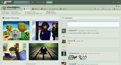 Desktop Screenshot of homedoggieo.deviantart.com