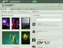Tablet Screenshot of homedoggieo.deviantart.com