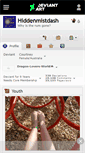 Mobile Screenshot of hiddenmistdash.deviantart.com