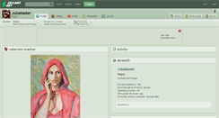 Desktop Screenshot of juliamaster.deviantart.com