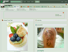 Tablet Screenshot of pandagirly.deviantart.com