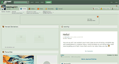 Desktop Screenshot of ketchup321.deviantart.com