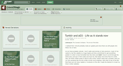 Desktop Screenshot of crownofmagic.deviantart.com