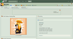 Desktop Screenshot of dei-chan.deviantart.com