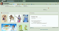 Desktop Screenshot of niunatangren.deviantart.com