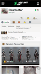 Mobile Screenshot of clearguitar.deviantart.com