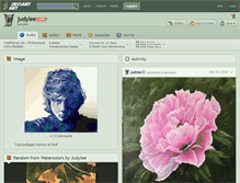 Tablet Screenshot of judylee.deviantart.com
