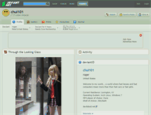 Tablet Screenshot of chui101.deviantart.com