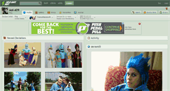 Desktop Screenshot of aoi-409.deviantart.com