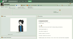 Desktop Screenshot of camocami.deviantart.com