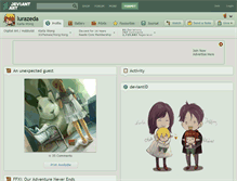 Tablet Screenshot of lurazeda.deviantart.com