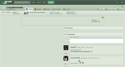 Desktop Screenshot of crazymelomanka.deviantart.com