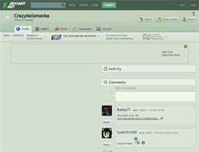 Tablet Screenshot of crazymelomanka.deviantart.com