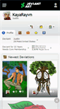 Mobile Screenshot of kayarayvn.deviantart.com