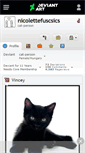 Mobile Screenshot of nicolettefuscsics.deviantart.com