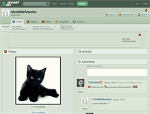 Tablet Screenshot of nicolettefuscsics.deviantart.com