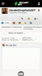 Mobile Screenshot of clandestinephoto007.deviantart.com