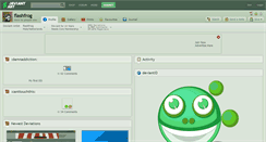 Desktop Screenshot of flashfrog.deviantart.com