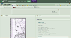 Desktop Screenshot of mikaru-chan.deviantart.com