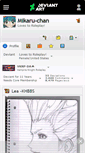 Mobile Screenshot of mikaru-chan.deviantart.com
