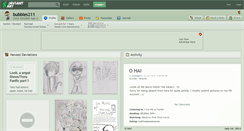 Desktop Screenshot of bubbles211.deviantart.com