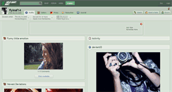 Desktop Screenshot of flyleaf14.deviantart.com