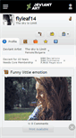 Mobile Screenshot of flyleaf14.deviantart.com