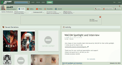 Desktop Screenshot of olo409.deviantart.com